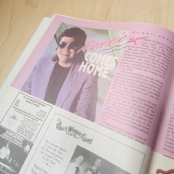 Vintage Music City News Magazine April 1989 Kathy Mattea Cover Country Music - Picture 3 of 5